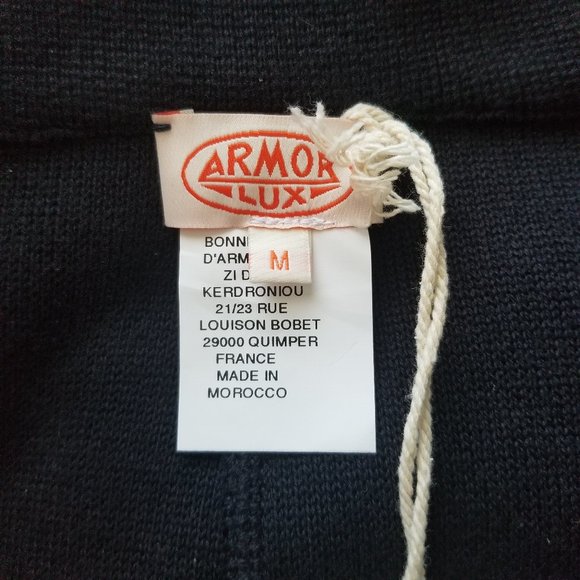 Armor Lux pea coat style sweater/jacket - Picture 9 of 12